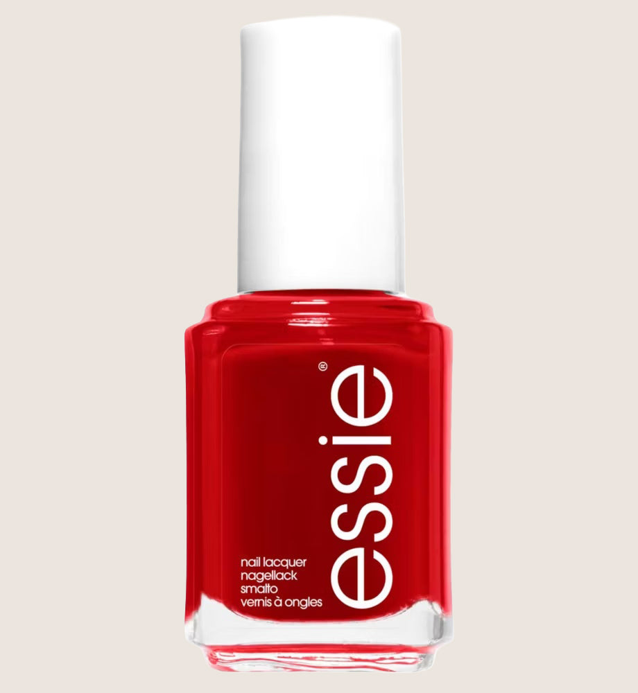 Essie Nail Polish 57 Forever Yummy Hot Creamy Red, Original High Shine and High Coverage Nail Polish Premium Quality 13.5 ml