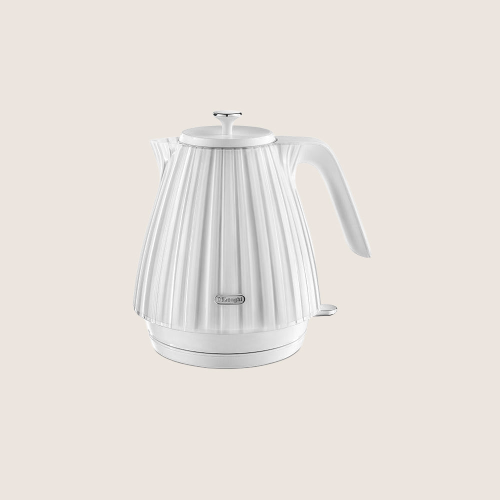DELONGHI Ballerina KBD3001.W Jug Kettle with Double-Wall Insulation 1.7L - White