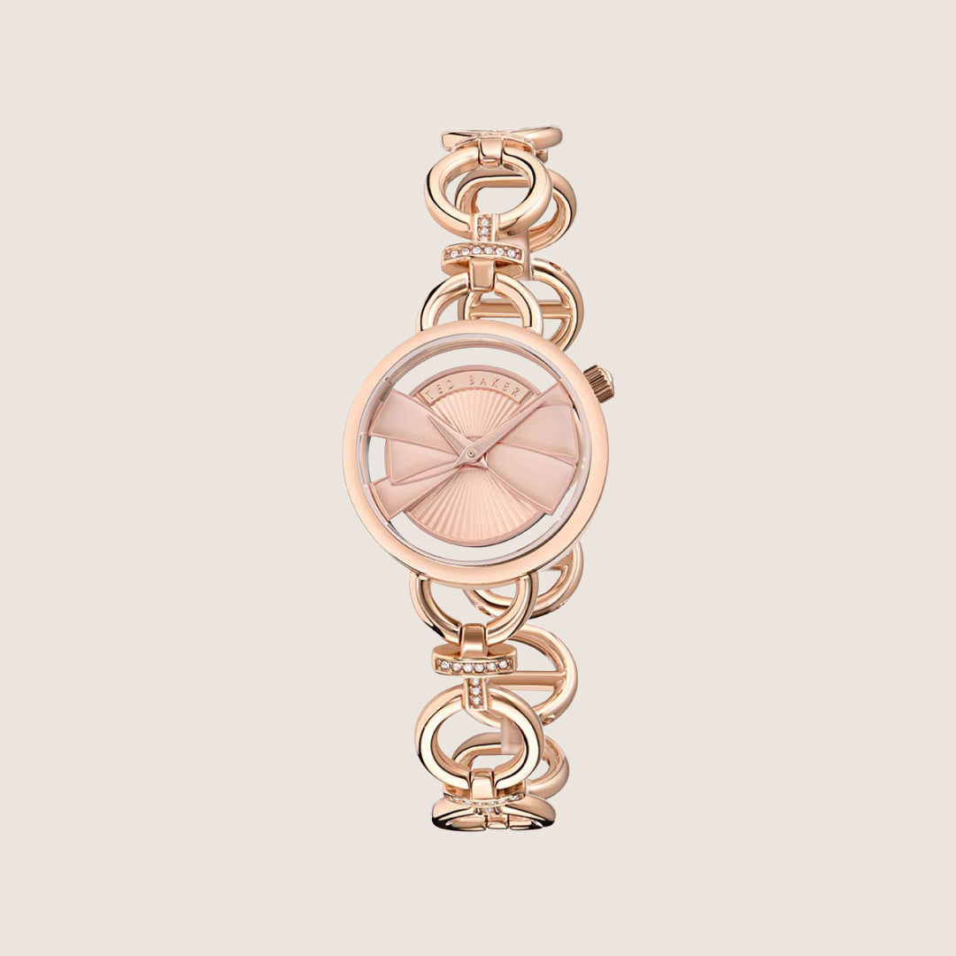 Ted Baker Ladies Lilabel Rose Gold Bracelet Watch BKPLIS502
