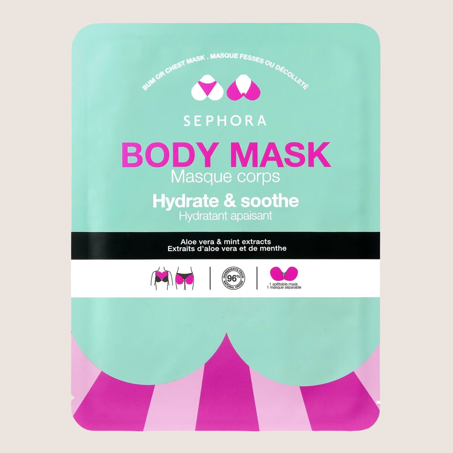 Sephora Collection Bum & Chest Mask Premium Care