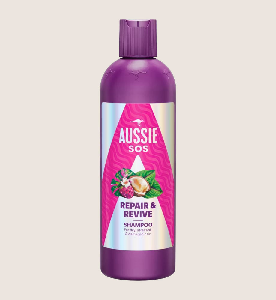 Aussie SOS Repair & Revive Shampoo 300ml 300ml Natural Cleanse & Nourish