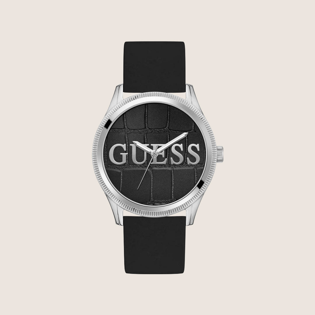Guess Mens Reputation Watch Black Dial GW0887G1