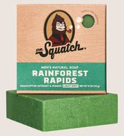 Dr. Squatch Rainforest Rapids Soap Bar Pumice & Eucalyptus 141.7g