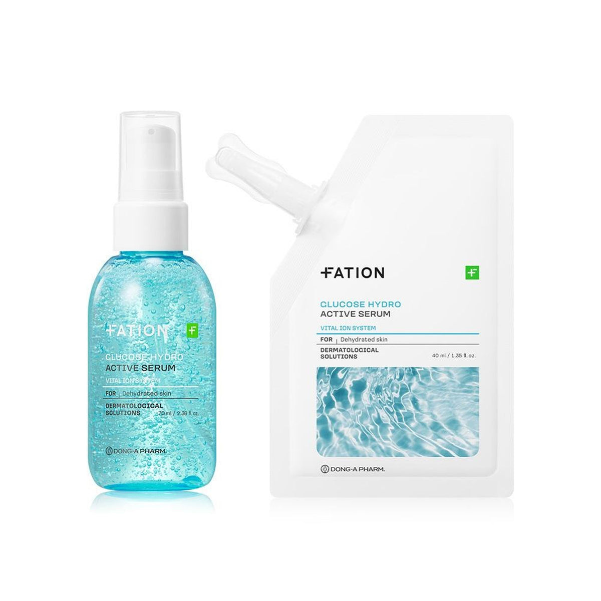 FATION Glucose Hydro Active Serum 70ml Set (+Refill 40ml)