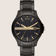 Armani Exchange Mens Sport Watch Black Stainless Steel Bracelet AX2413