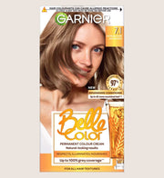 Garnier Belle Color 7.1 Natural Dark Ash Blonde Permanent Hair Dye