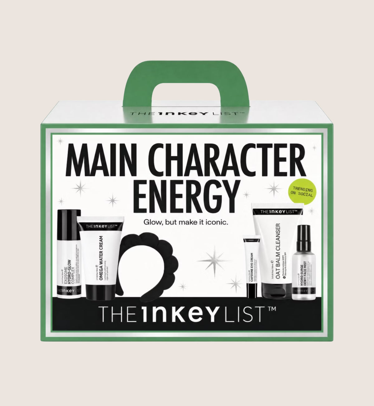 The INKEY List Main Character Energy Skincare Gift Set For Her