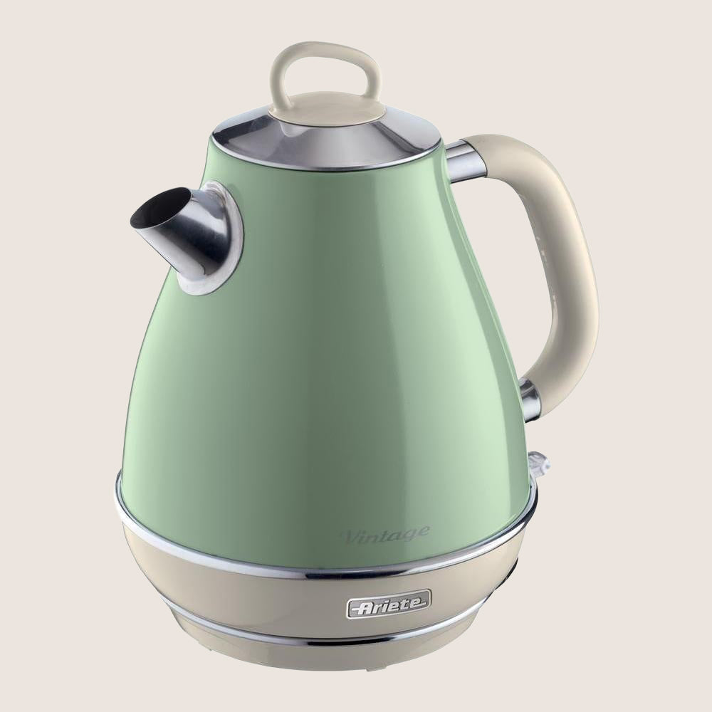 ARIETE Vintage 2869 Jug Kettle with Removable Filter 1.7L - Green
