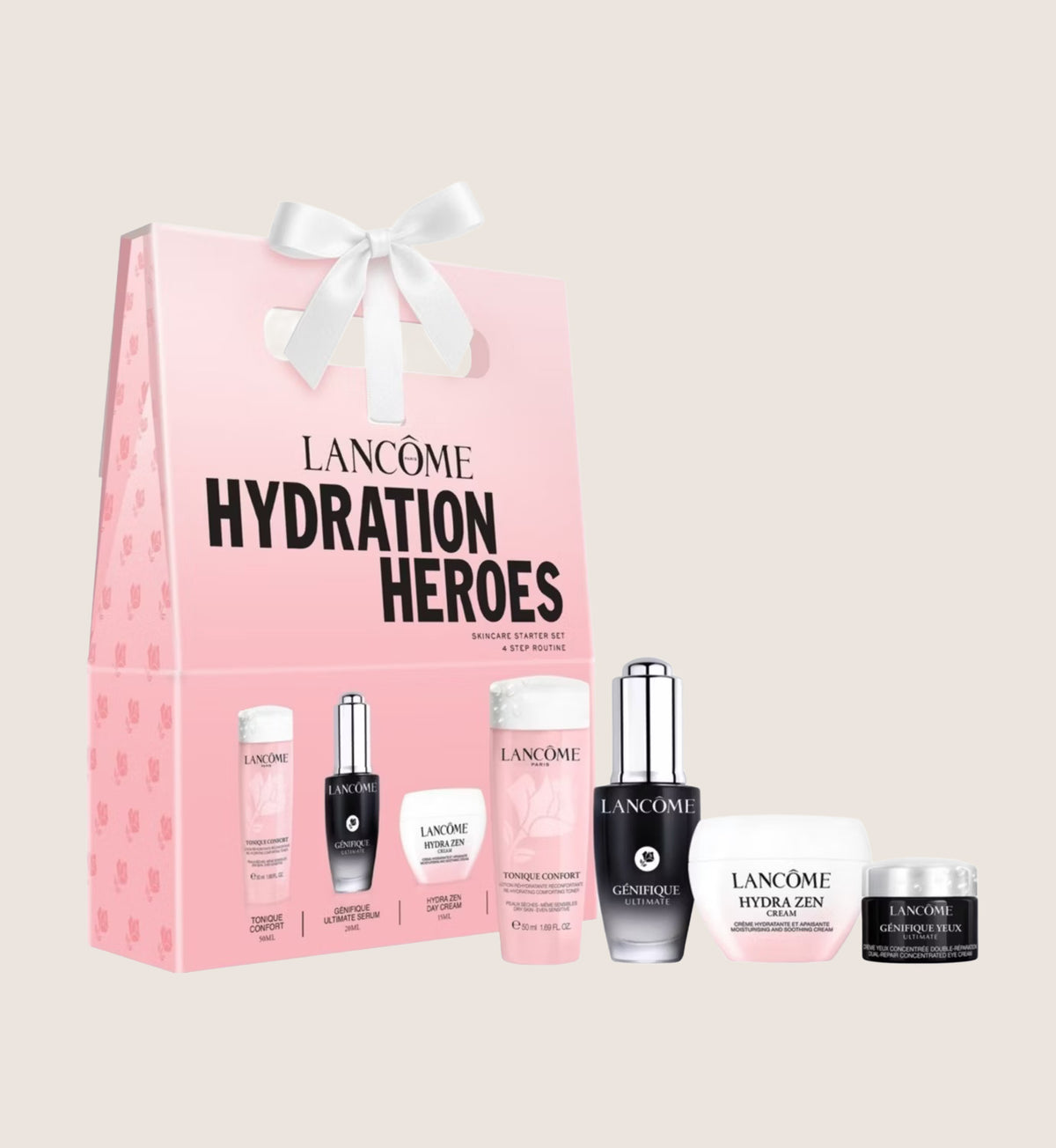 Lancôme Hydration Heroes Starter Kit Skincare Gift Set For Her