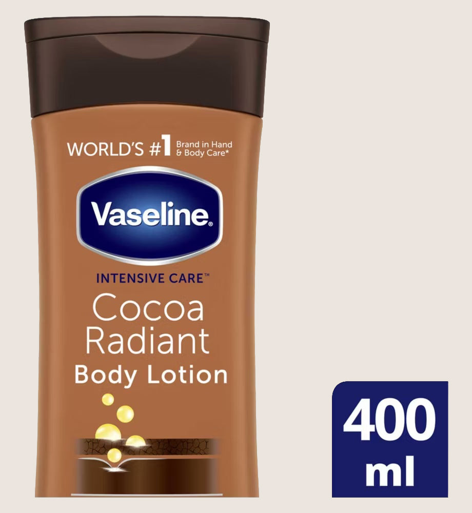 Vaseline Intensive Care Cocoa Radiant Deep Nourish Body Lotion 400ml