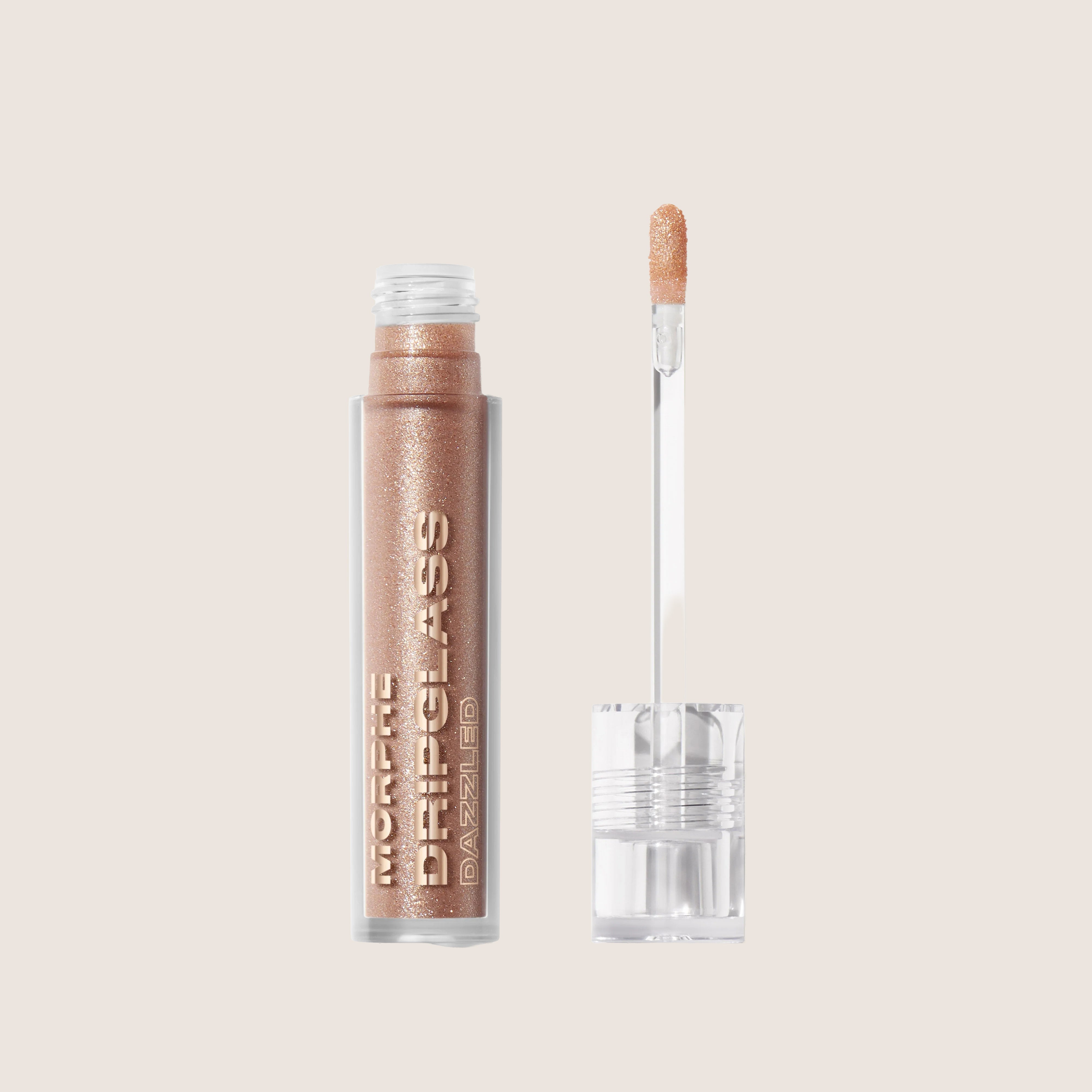 Morphe Dripglass Dazzled High Shimmer Lip Gloss Vibrant Color