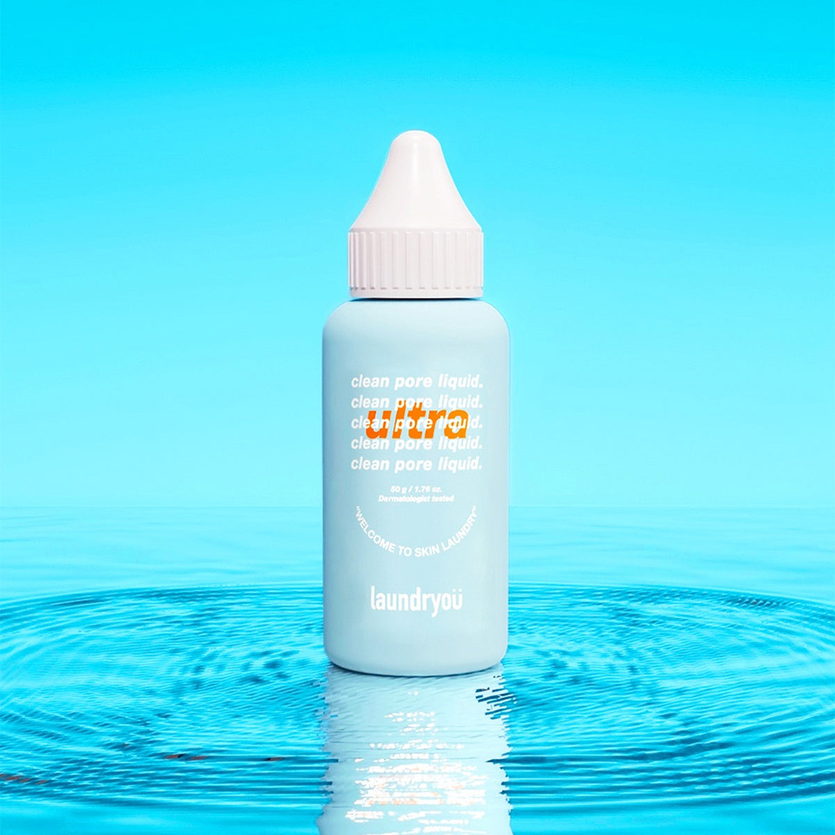 laundryou Clean Pore Liquid Ultra 50g Set (+Cotton Pads 15ea)