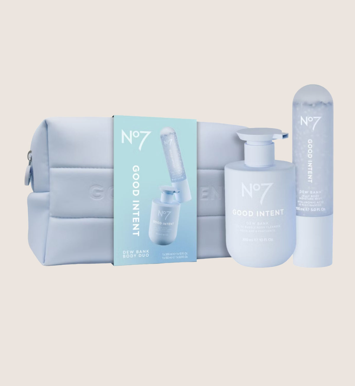 No7 Good Intent Dew Bank Body Duo Bath & Body Gift Set For Her