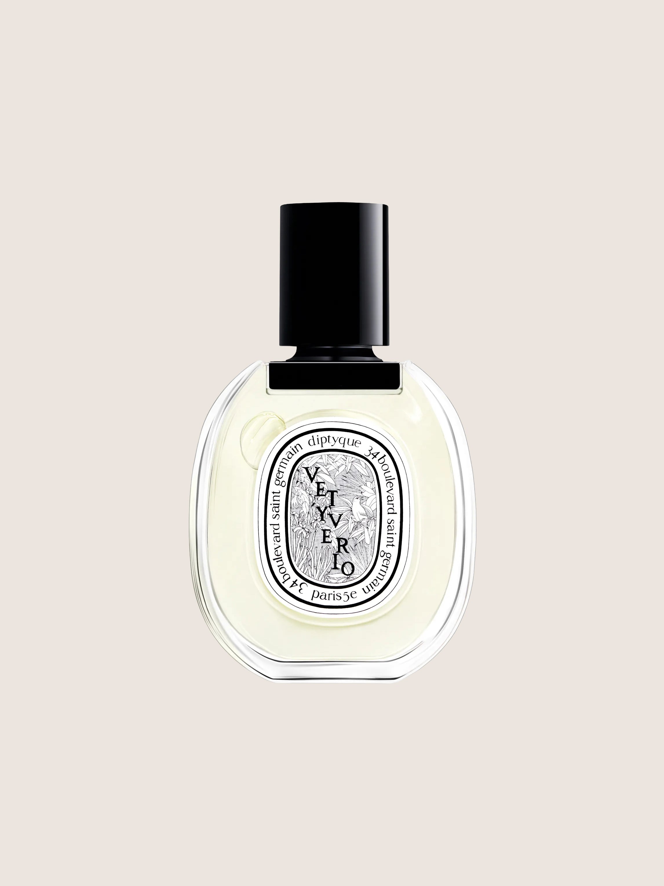 Diptyque Unisex Vetyverio Eau de Toilette | Smoky Haitian Vetiver, Grapefruit & Rose