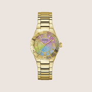 Guess Women's Sangria Watch Crystal-Set Multicolour Dial GW0882L2