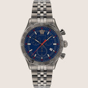 Versace Mens Watch Gunmetal Chronograph Day-Date VE2U00722