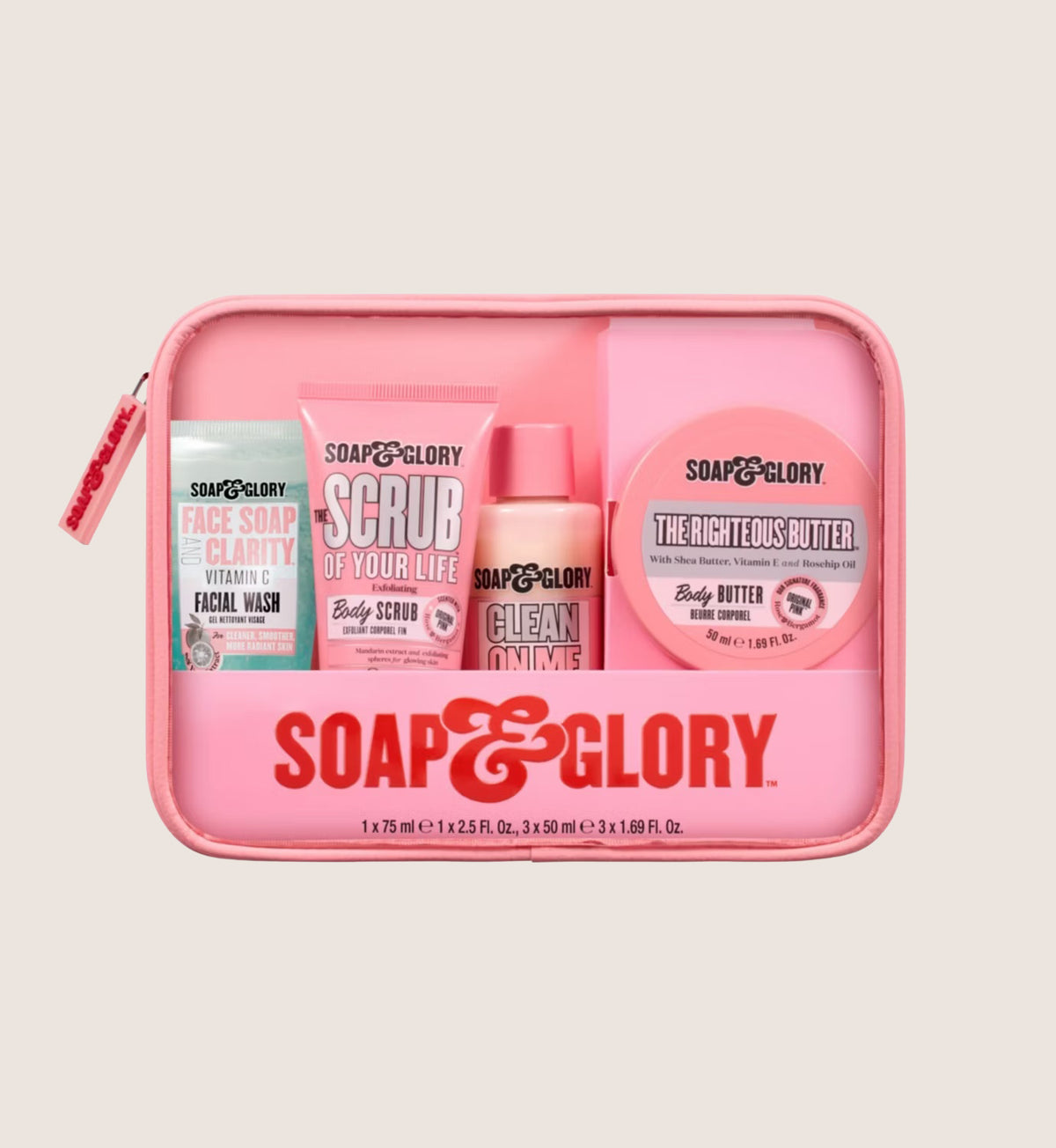 Soap & Glory Lets Glow Bath & Body Gift Set For Her