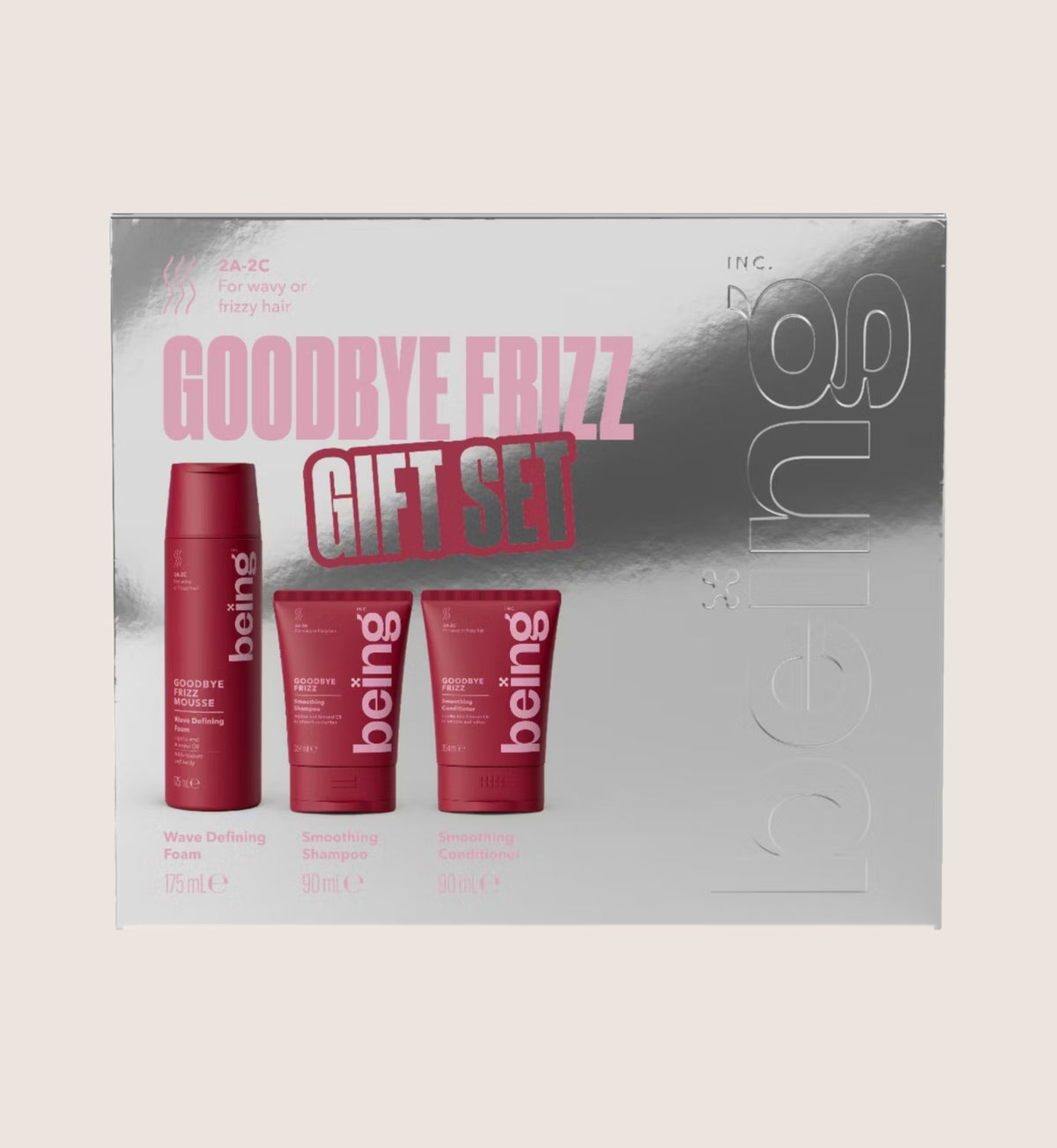 Being Bye Bye Frizz Beauty Gift Set For Her