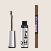L'Oréal Paris Infallible Brow Lamination & Maybelline Express Brow Duo Medium Brown