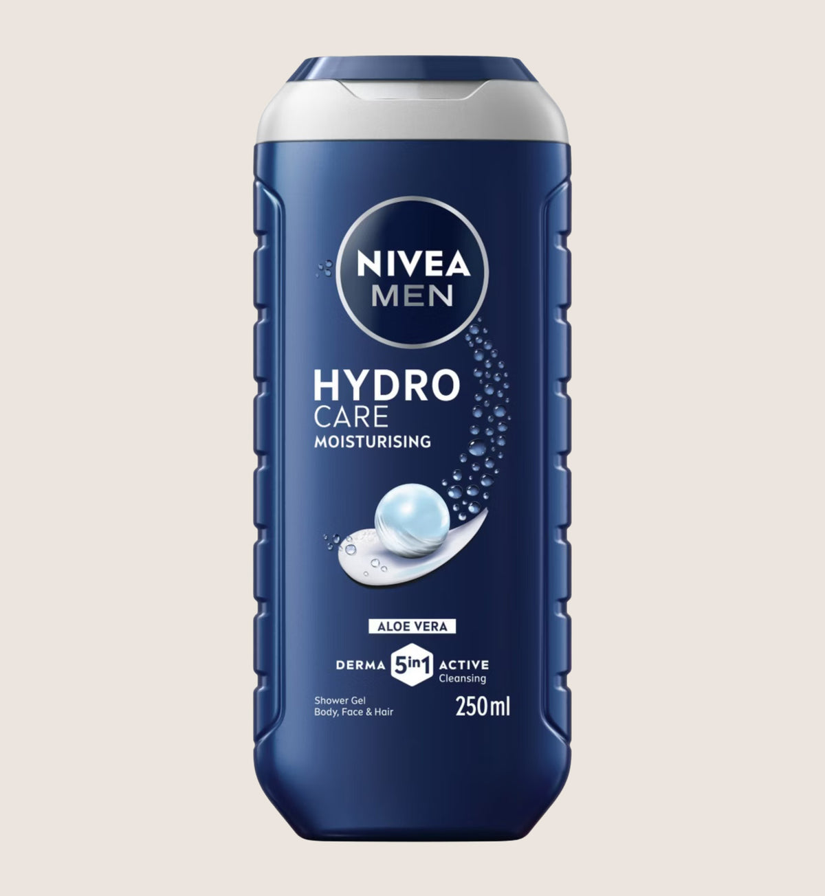 Nivea Men Hydrocare Moisturising 5-in-1 Shower Gel with Aloe Vera 250ml