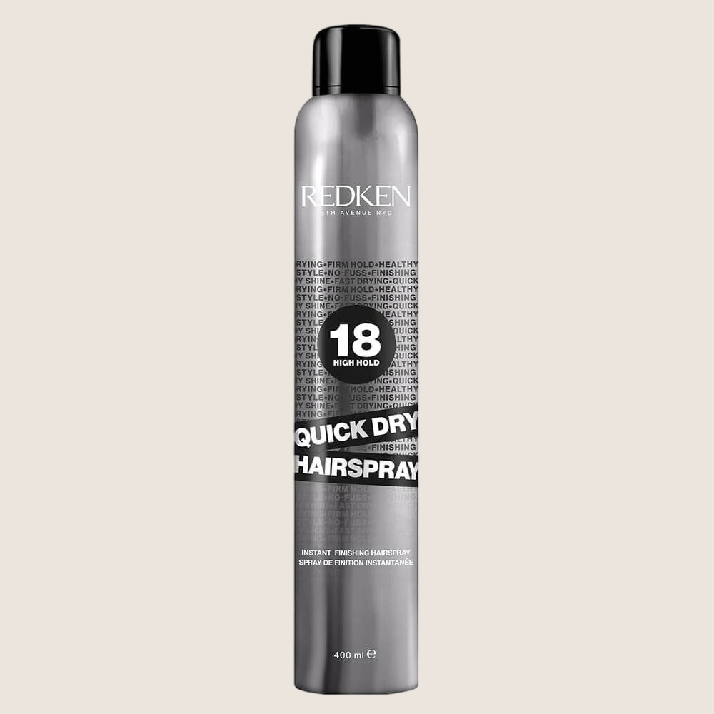 Redken 18 High Hold Quick Dry Instant Finishing Hairspray Quick Dry Formula 400ml