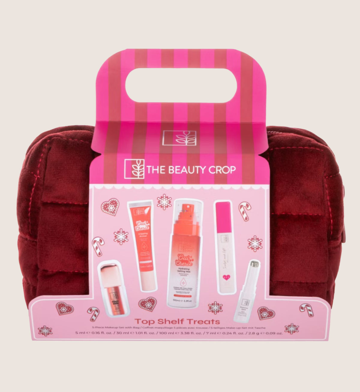 The Beauty Crop Top Shelf Treats Beauty Gift Set For Her