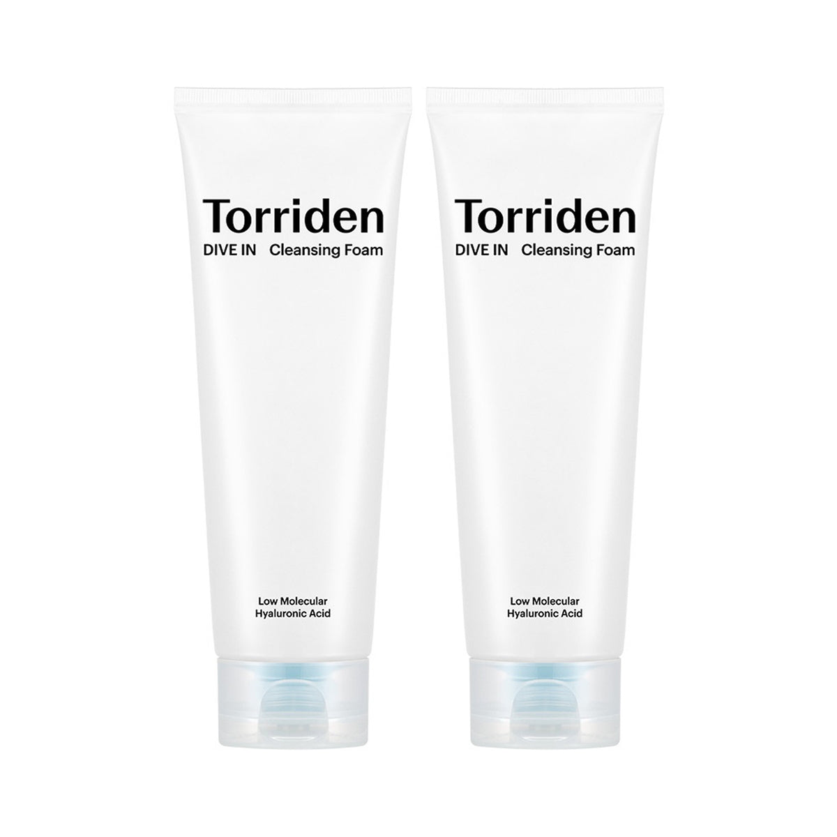 [Upgraded] Torriden Dive In Low Molecular Hyaluronic Acid Cleansing Foam 150mL Double Set (+Cleansing Milk 55ml)