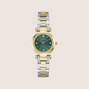 Guess Women's Ginger Watch Crystal-Set Green Dial GW0869L1