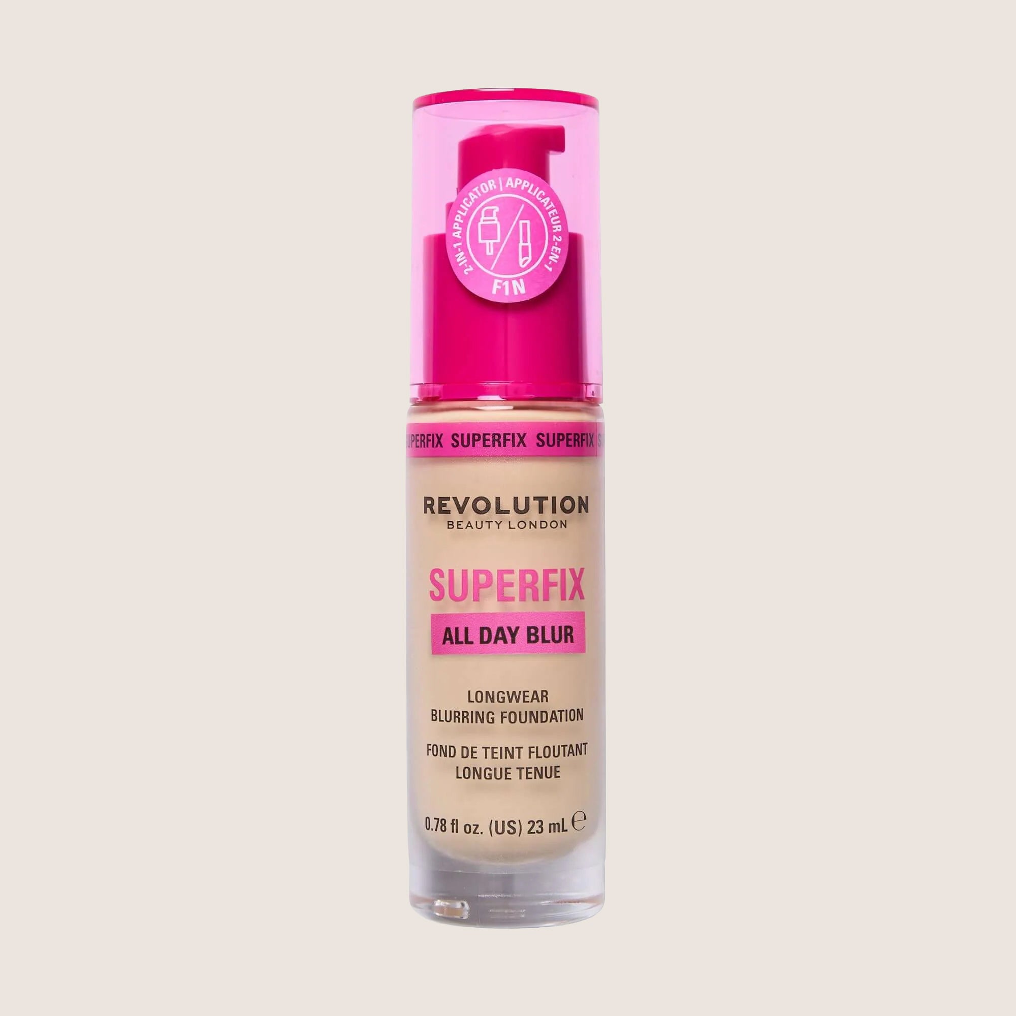 Revolution Superfix Blur Longwear Foundation Flawless Base