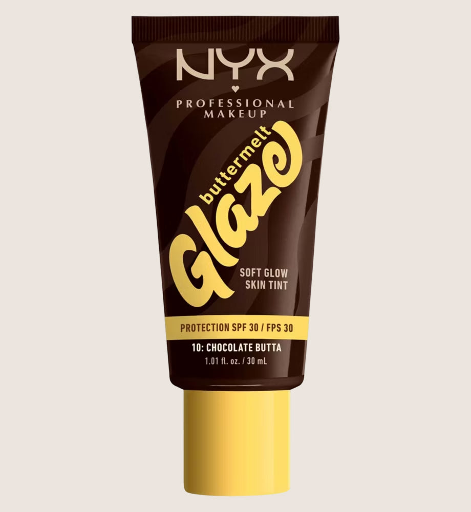 NYX Professional Makeup Buttermelt Glaze Soft Glow Skin Tint + SPF/FPS 30 Buttery Smooth Formula With SPF 30ml