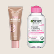 L'Oréal Paris Lumi Glotion Medium & Garnier Micellar Water Duo 100ml