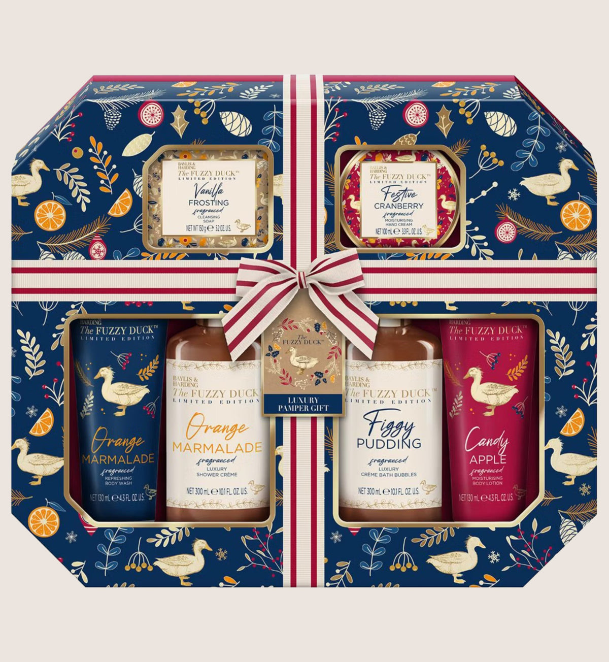 Baylis & Harding The Fuzzy Duck Luxury Pamper Big Box Bath & Body Gift Set For Her