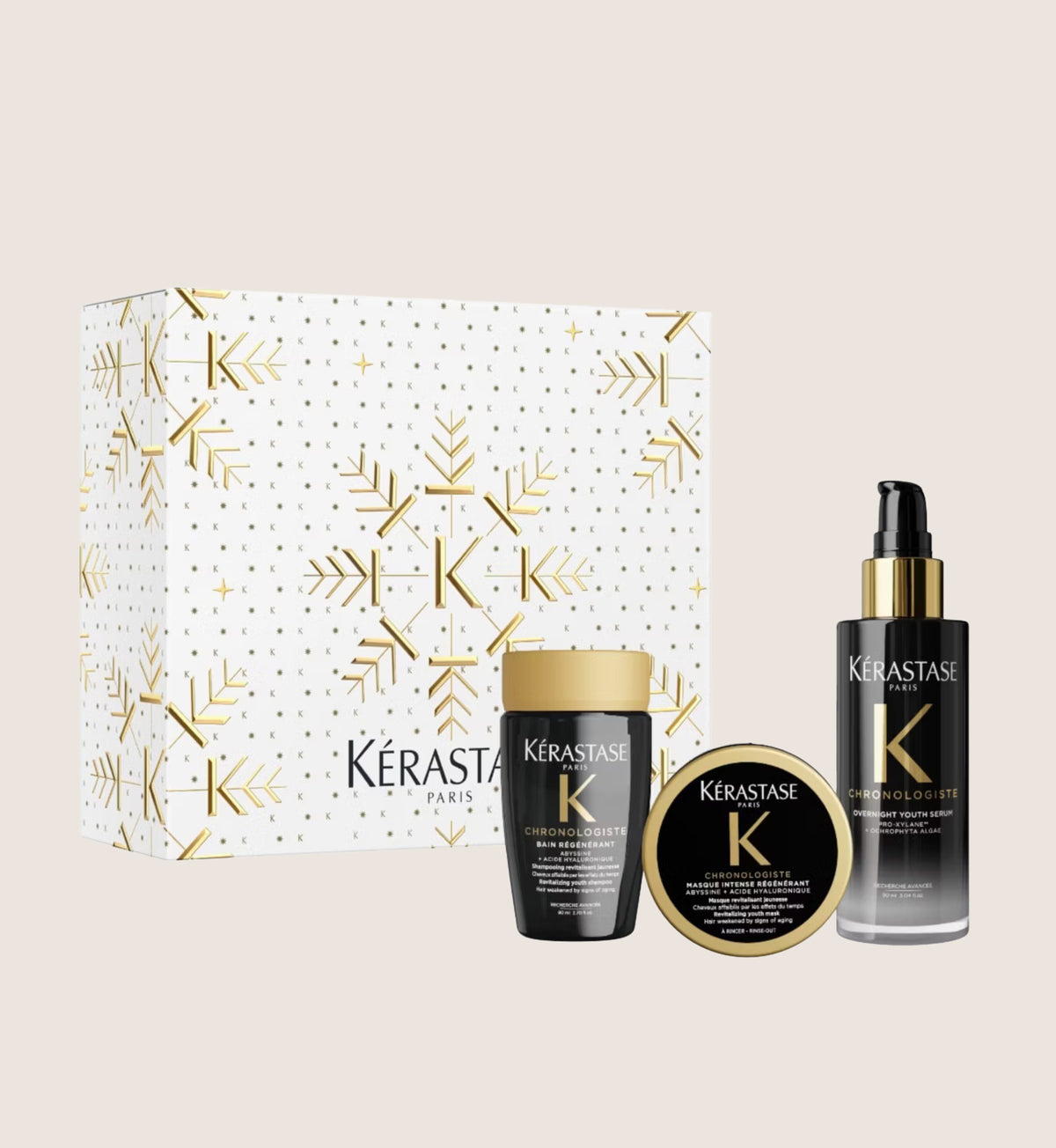 Kérastase Chronologiste Trio Christmas Beauty Gift Set For Her