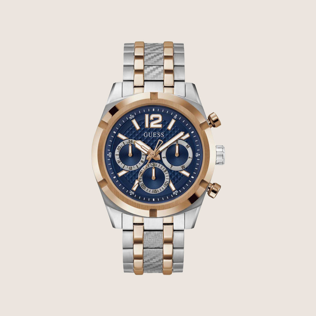Guess Mens Resistance Watch Blue Dial GW0714G3