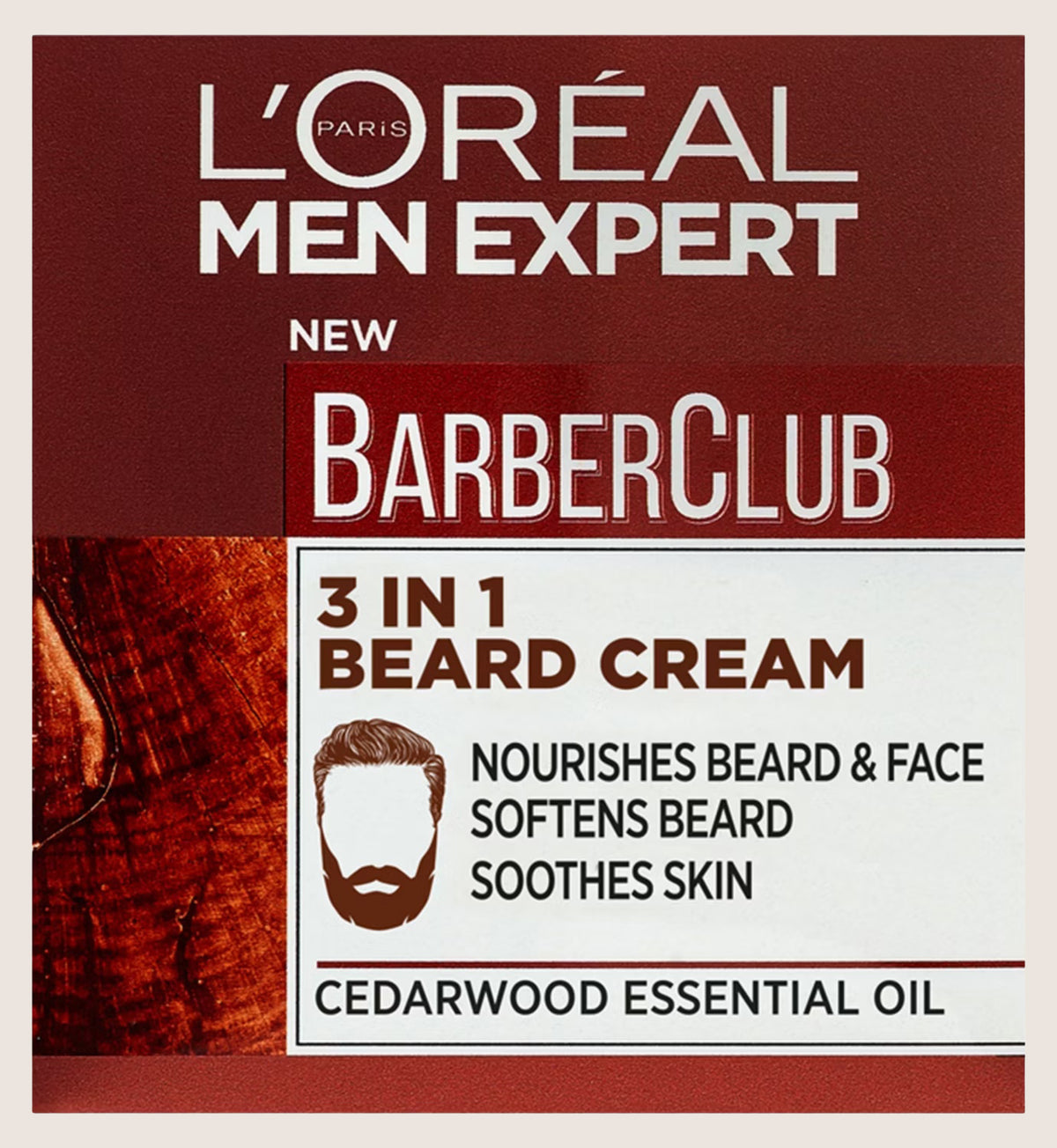 L'Oréal Men Expert Barber Club 3-in-1 Beard Cream 50ml