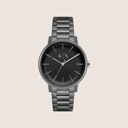 Armani Exchange Men's Urban Watch Gunmetal Dial Gunmetal Steel Bracelet AX2761
