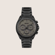 BOSS Men's Chronograph Black Dial Tachymeter Bracelet Watch 1514016