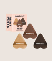 Huda Beauty Mini Puffs Powder Puff Trio Precision Baking & Setting Trio in 3 Shades