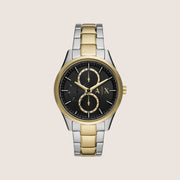 Armani Exchange Men's Dress Watch Two-Tone Steel Bracelet Cool Finish AX1865