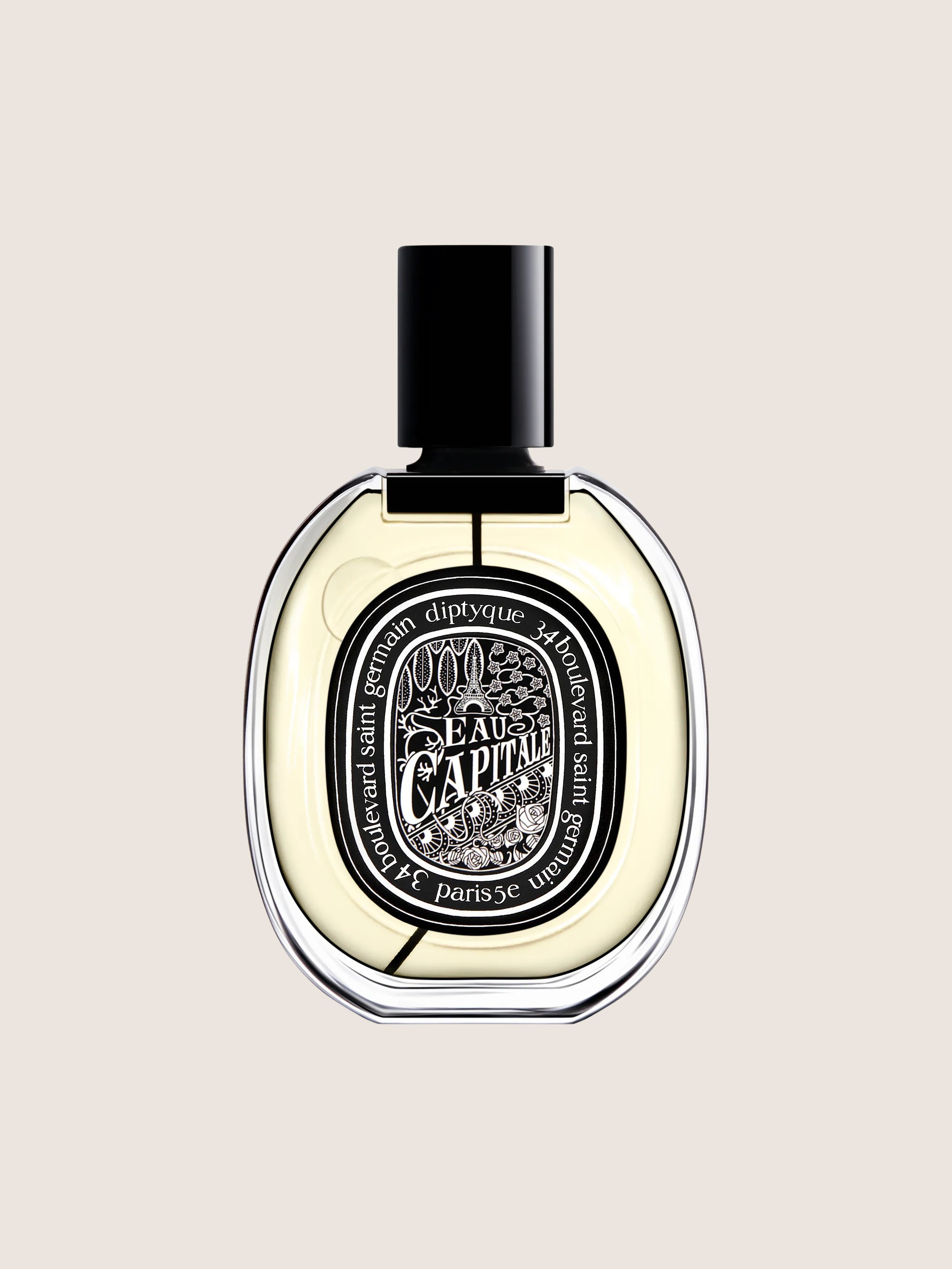 Diptyque Unisex Eau Capitale Eau de Parfum | Chypre Rose, Bergamot, Patchouli & Pink Pepper