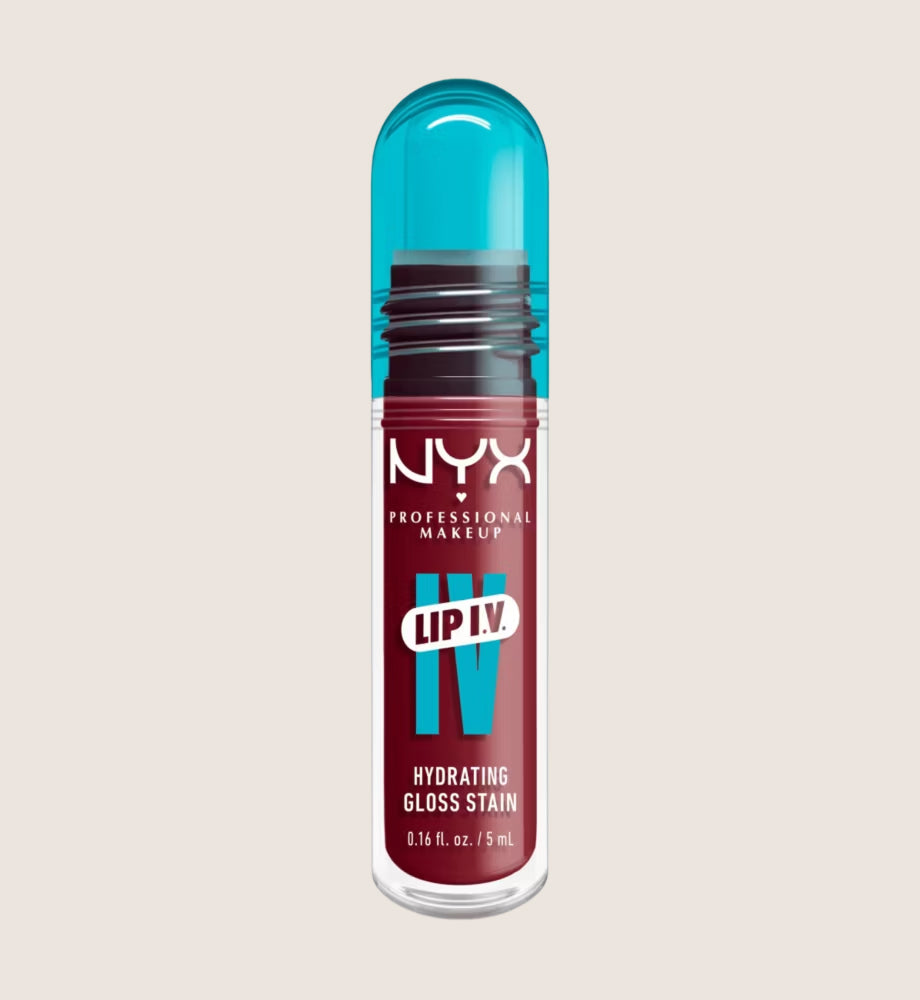 NYX Professional Makeup Lip IV Hydrating Gloss Stain, Lip Gloss Hydrating Formula