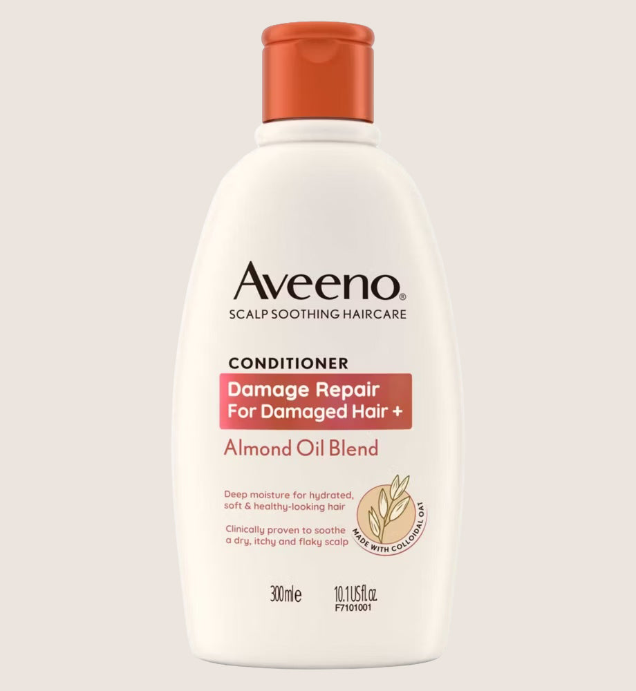 Aveeno Haircare Damage Repair + Almond Oil Blend Conditioner Hair Nourishment 300ml