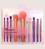 Real Techniques Inst Artist Brush Set 9 Piece Kit Vegan & Cruelty Free
