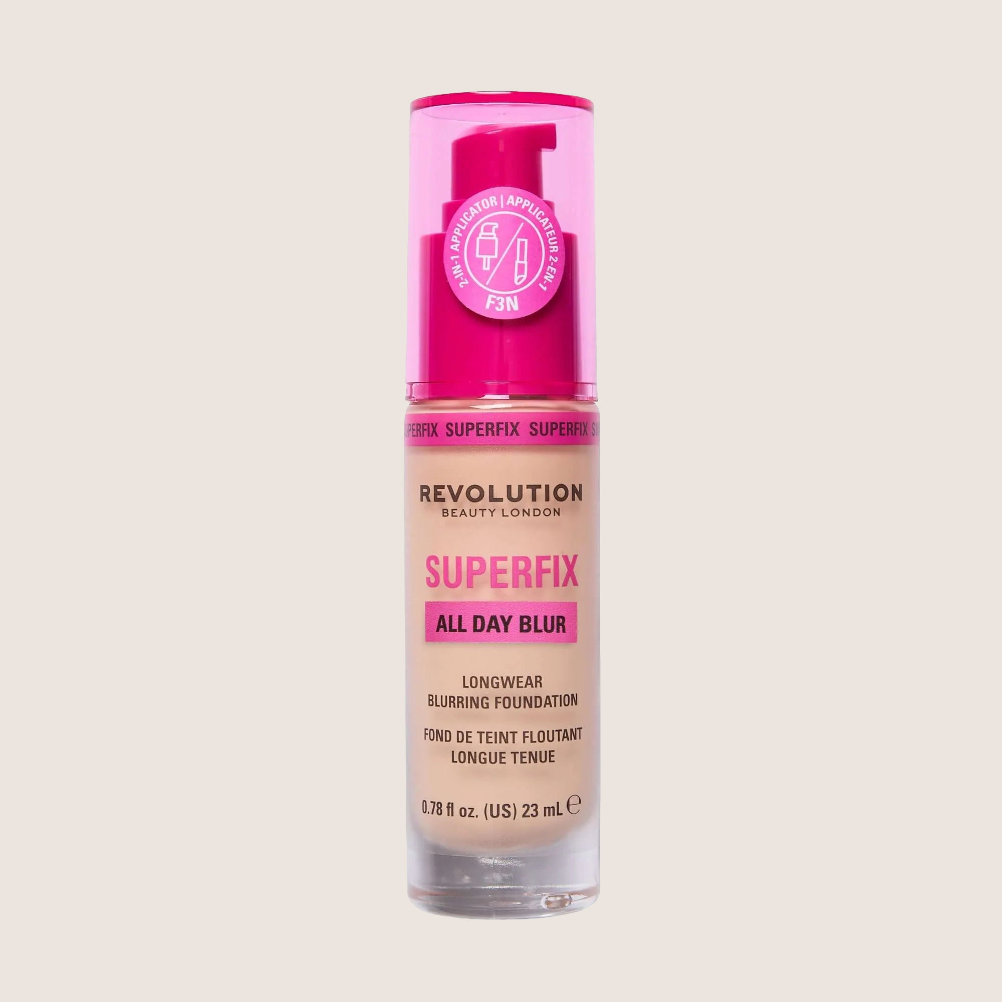 Revolution Superfix Blur Longwear Foundation Flawless Base