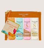 Sanctuary Spa Discovery Body Wash Collection Bag Bath & Body Gift Set For Her