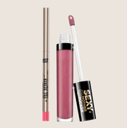Soap & Glory Sexy Mother Pucker Lip Gloss & Liner Duo Plums Up Nourishing Care