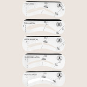 Anastasia Beverly Hills Brow Stencils 5-Pack Multiple Shapes