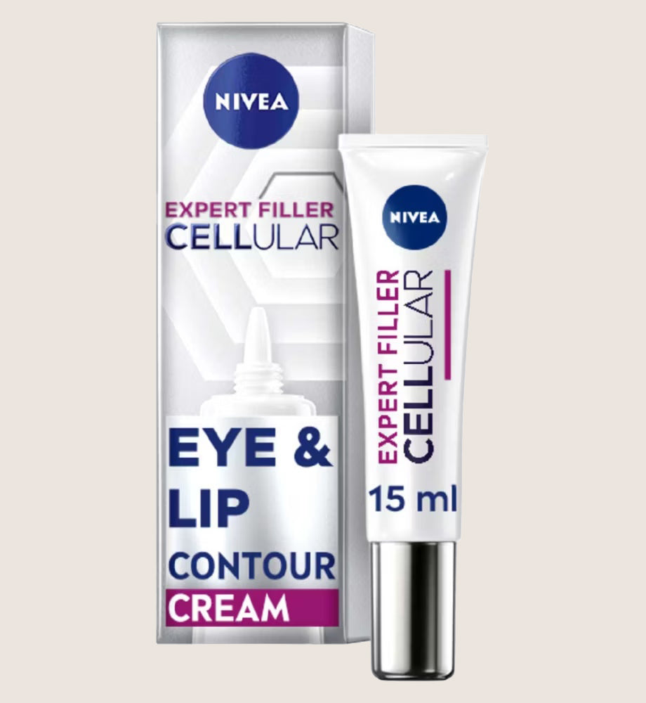 NIVEA Cellular Expert Filler Hyaluronic Acid Eye & Lip Contour Cream With Hyaluronic Acid 15ml