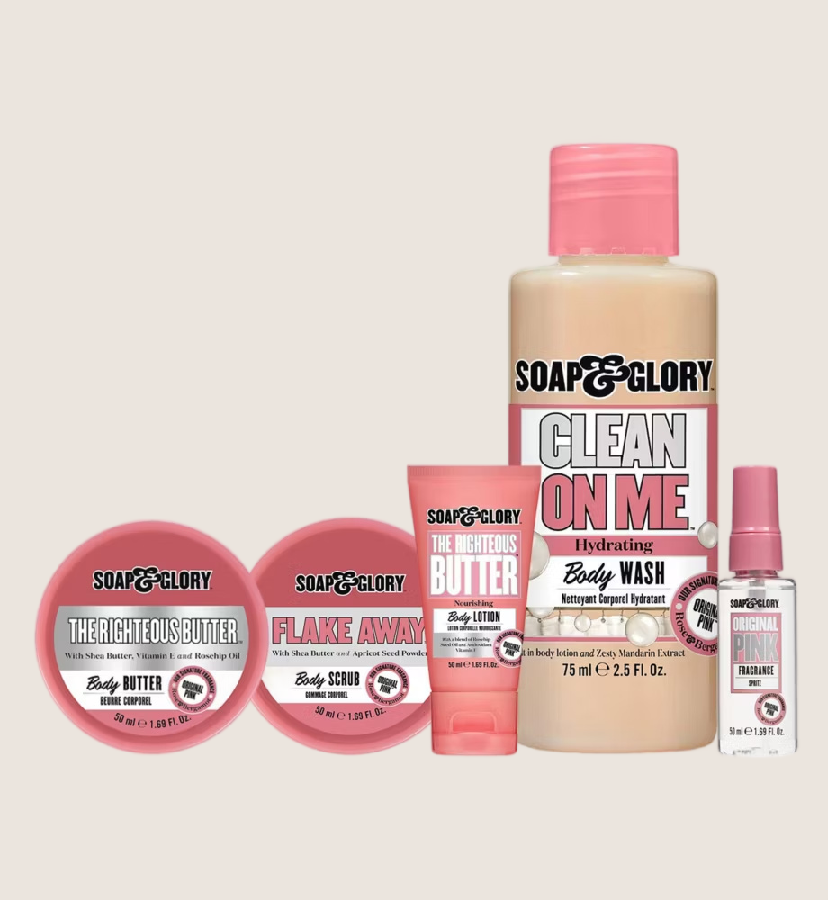 Soap & Glory Original Pink Mini Bundle Gentle Cleanse