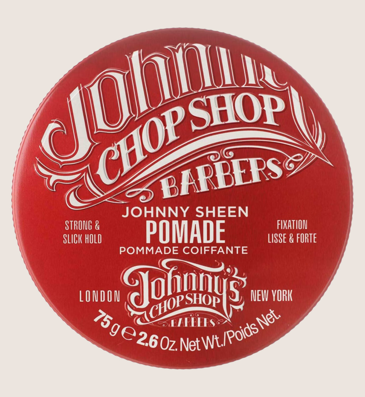 Johnny's Chop Shop Hair Pomade Water-Based Classic Style 75g
